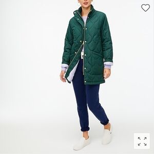 J. Crew City Puffer Quilted Jacket